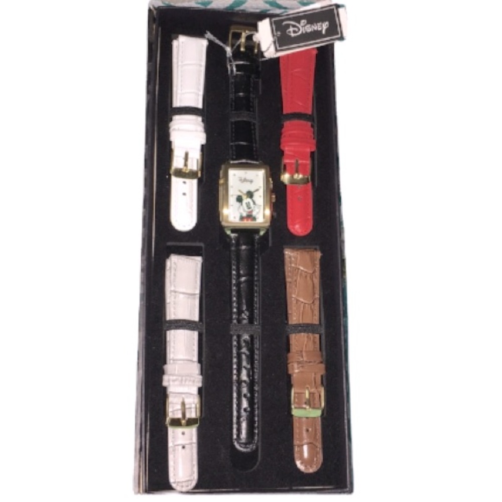 NWT Disney Mickey Mouse Watch Set